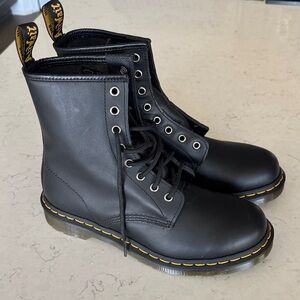 Dr. Martens Black Lace-Up Boots